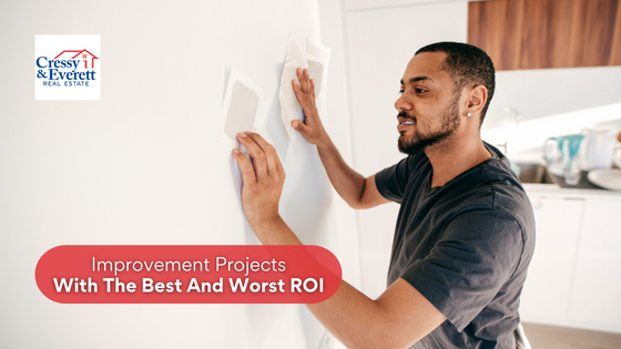 You want your home improvement projects to turn out great, but you also want them to pay off. Here are the projects to focus on for ROI.